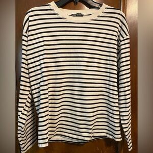ZARA  Stripped Long Sleeve